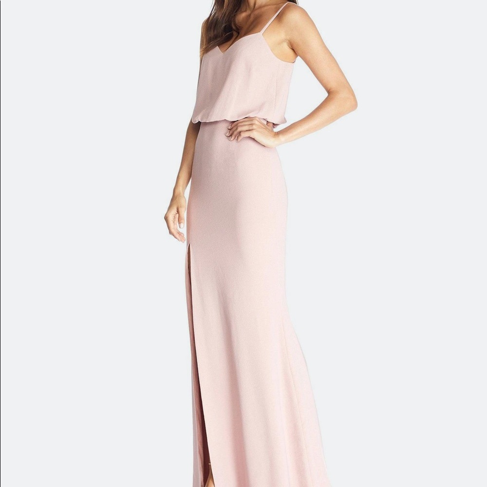 NWT dress the Population Gracelyn Blouson Gown